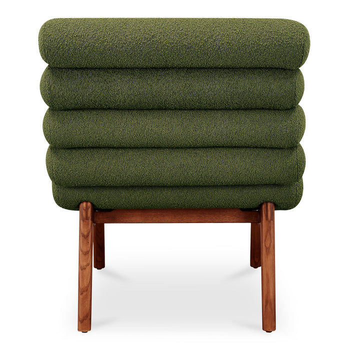 Arlo - Performance Fabric Accent Chair - Dark Green