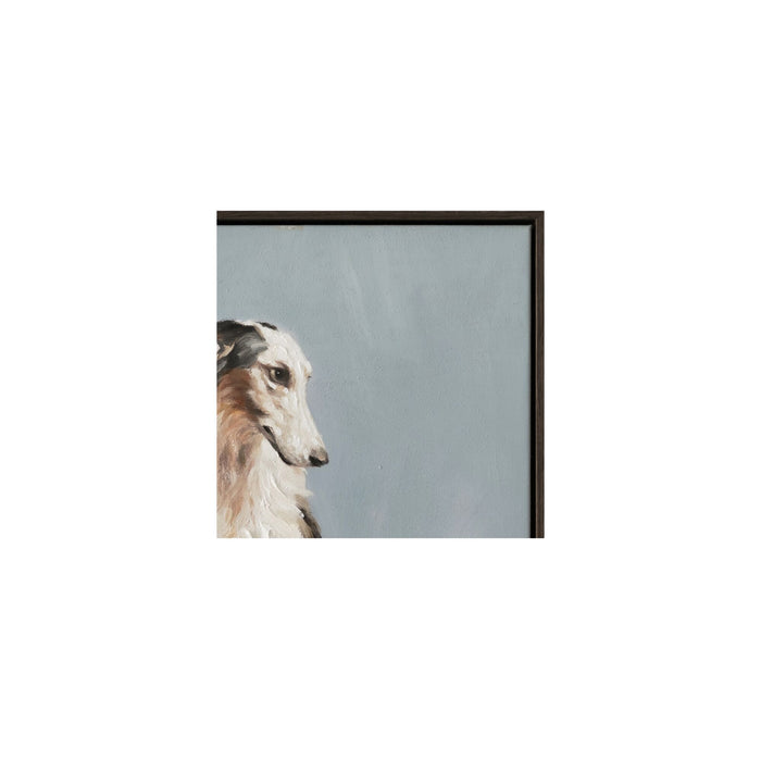 Blue - Framed Painting - Multicolor