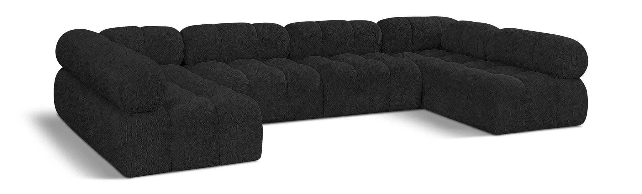 Ames - 6 Piece Fabric Modular Sectional