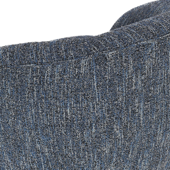 Andrea - Swivel Accent Chair - Blue