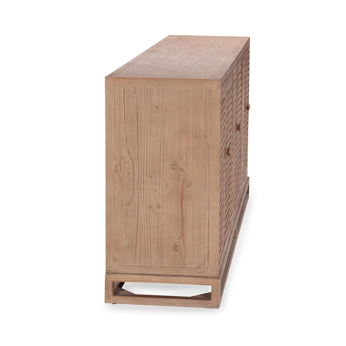 Jolen - 6 Door Buffet - Distressed Brown