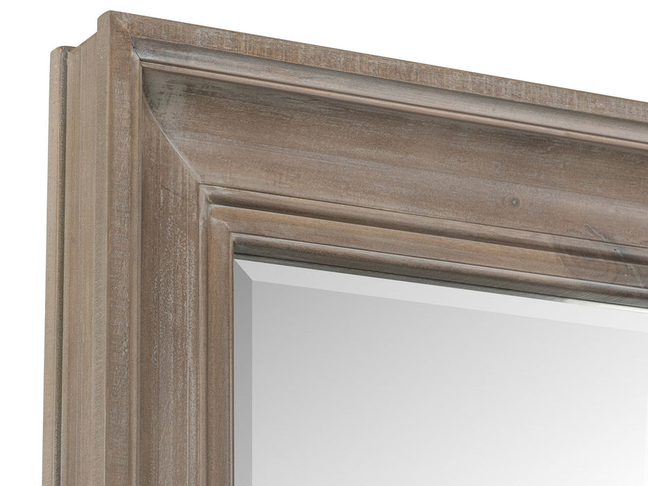Lancaster - Landscape Mirror - Dovetail Grey