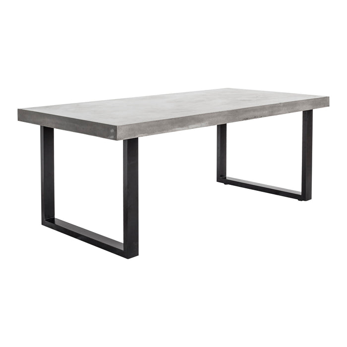 Jedrik - Large Outdoor Dining Table - Cement