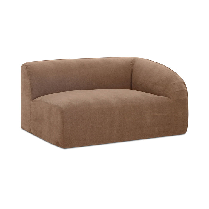 Isla - Right Arm Facing Corner Chair - Light Brown