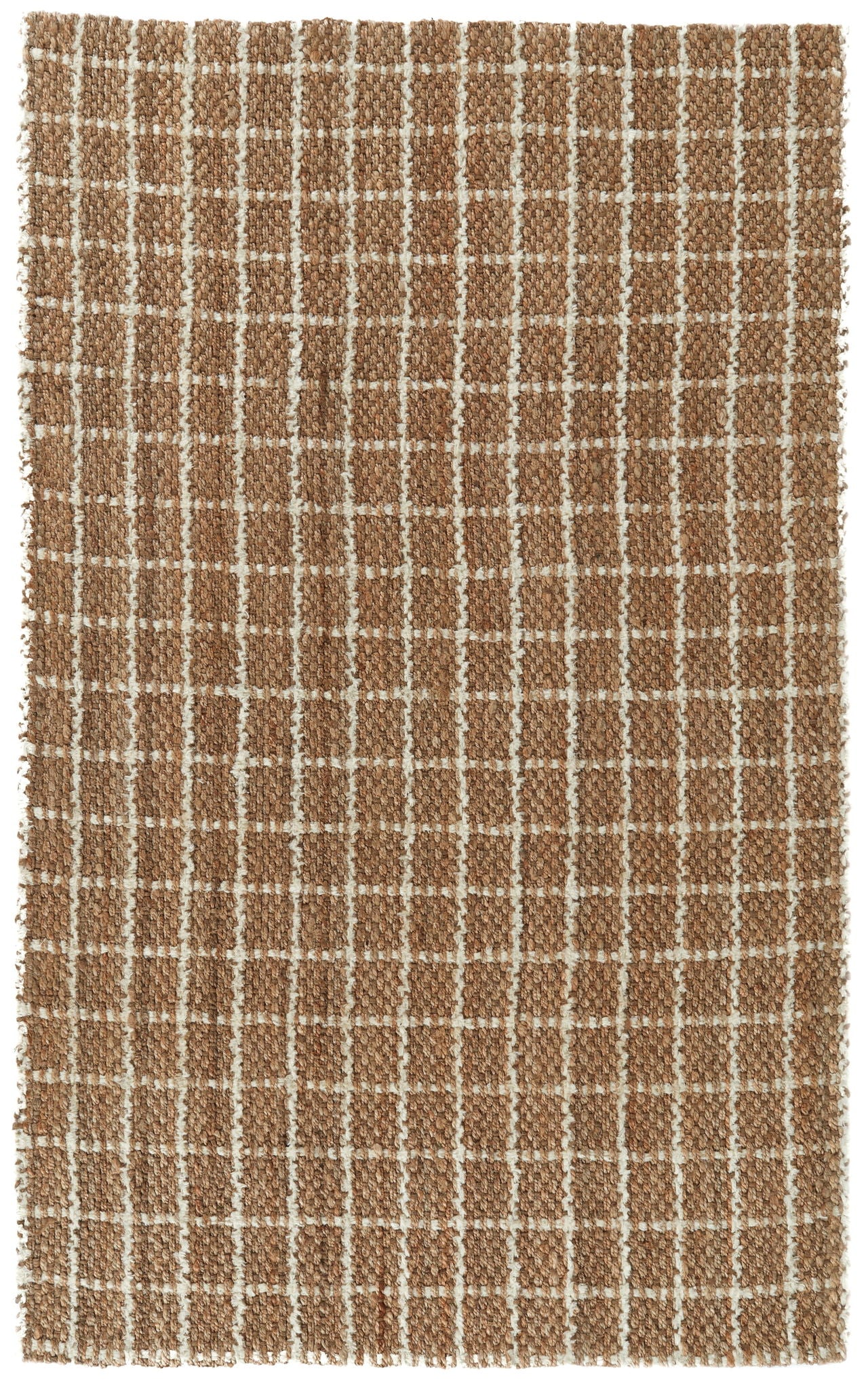 Serene - Windowpane Chenille Area Rug