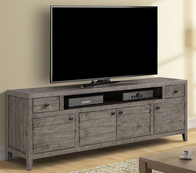 Tempe - TV Console (84") - Grey Stone