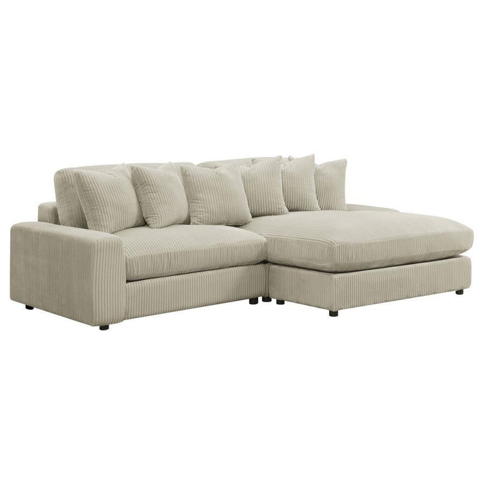 Blaine - Upholstered Reversible Chaise Sectional Sofa