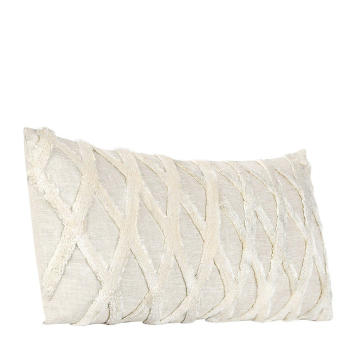 Intrigue - Ellett Pillow 16' x 36' - Natural / Ivory