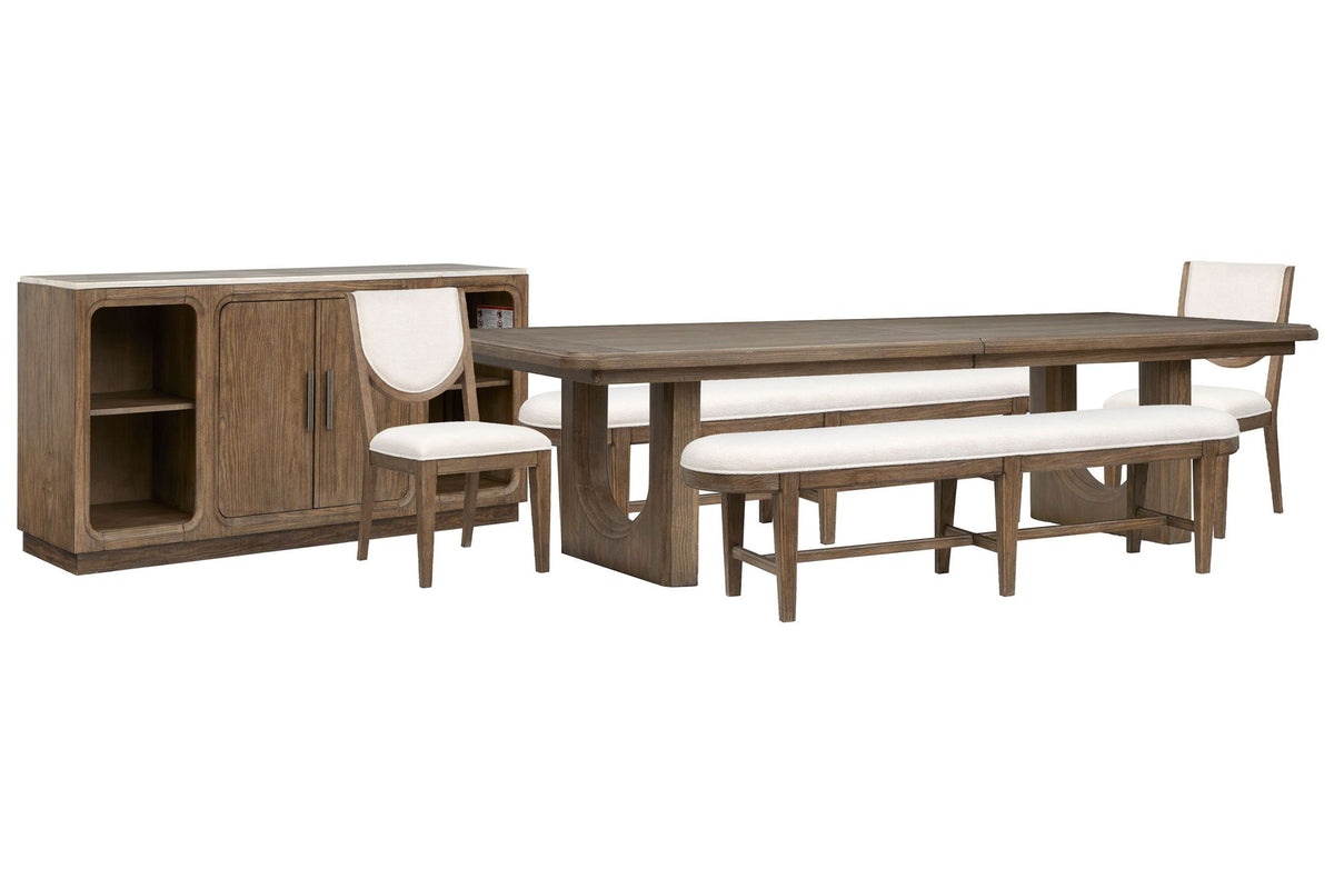 Westbourne - Extendable Trestle Dining Table Set