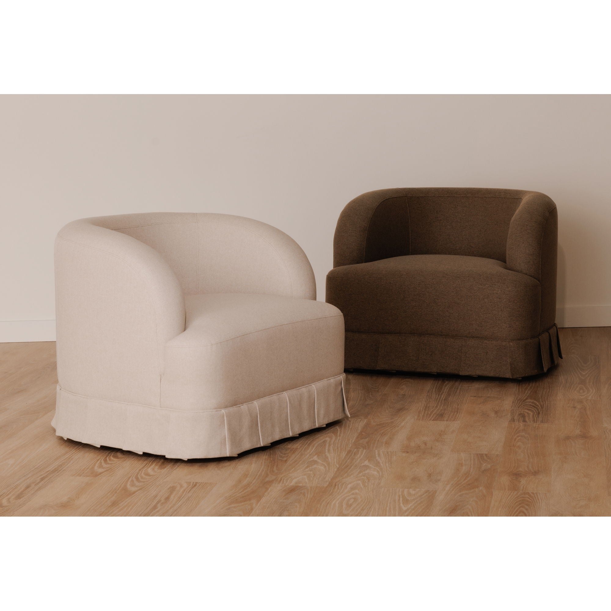 Maren - Swivel Chair - Beige