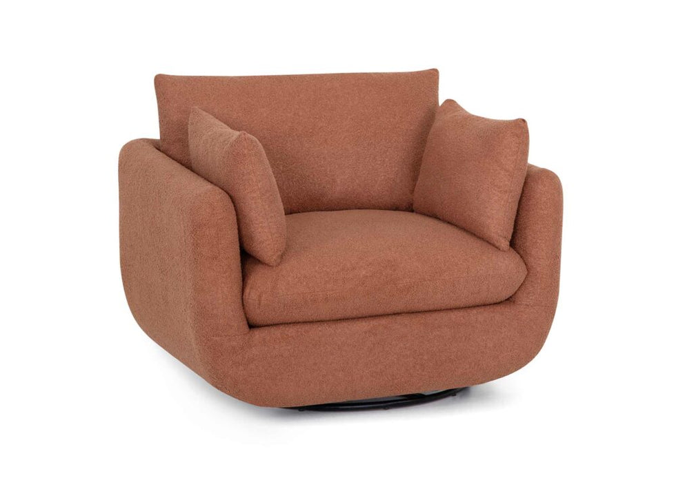 Santina Copper Swivel Chair