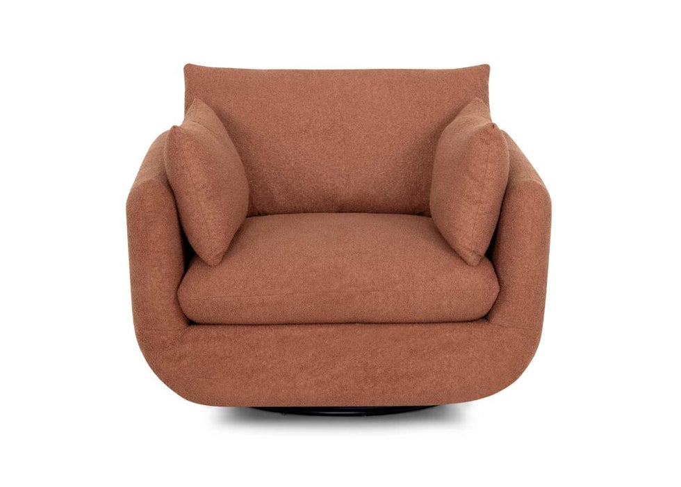 Santina Copper Swivel Chair