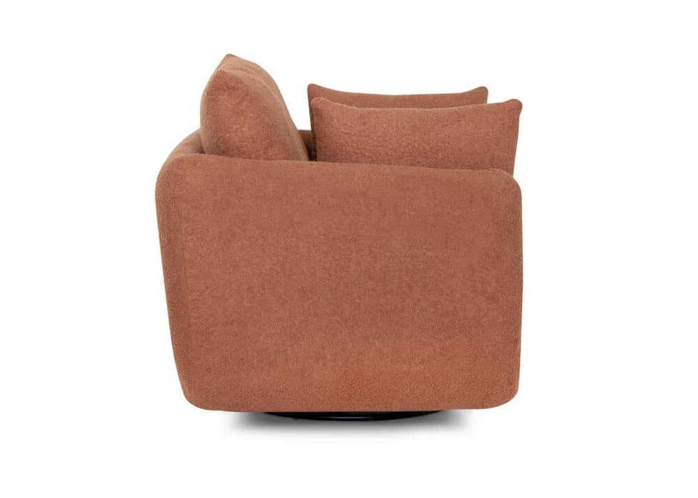 Santina Copper Swivel Chair