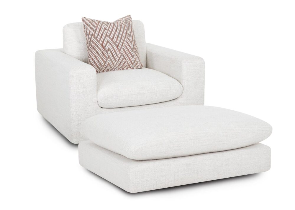 Santina Pearl Ottoman