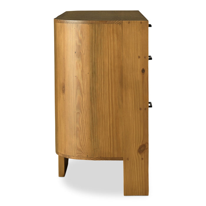 Lachlan - 6 Drawer Dresser - Brown