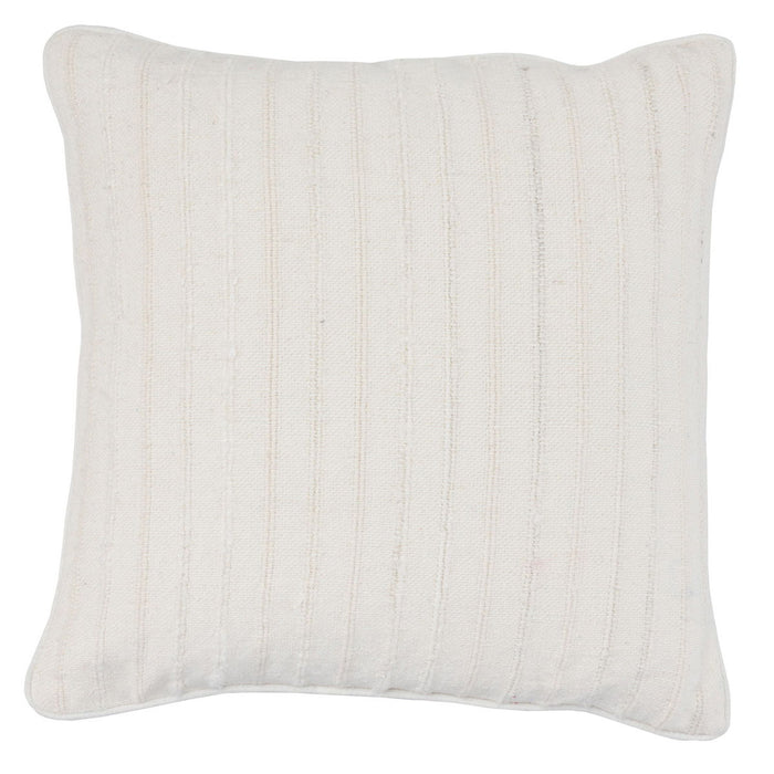 Nomadic Elegance - NE Morris Linen Pillow - White