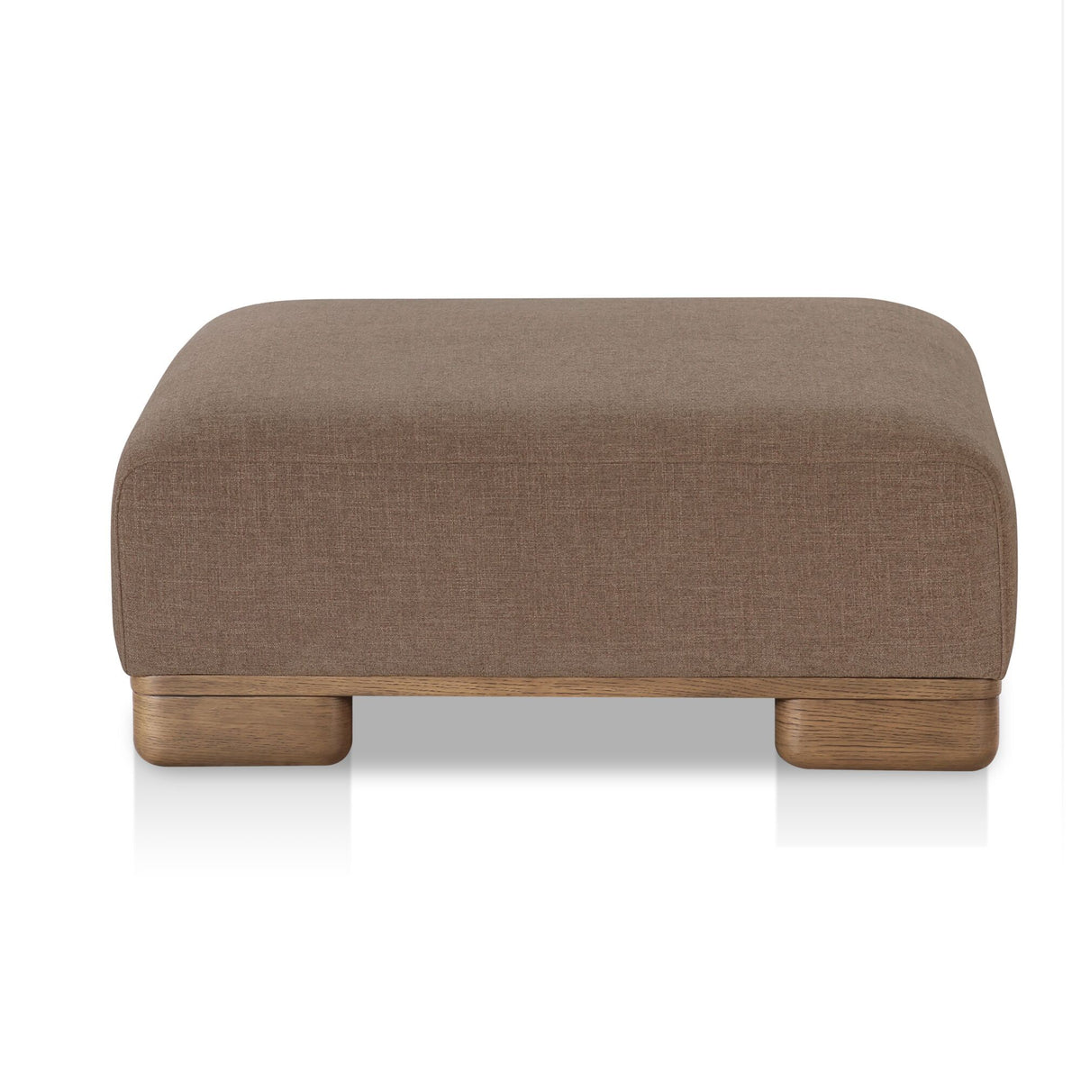 June - Ottoman - Dark Brown