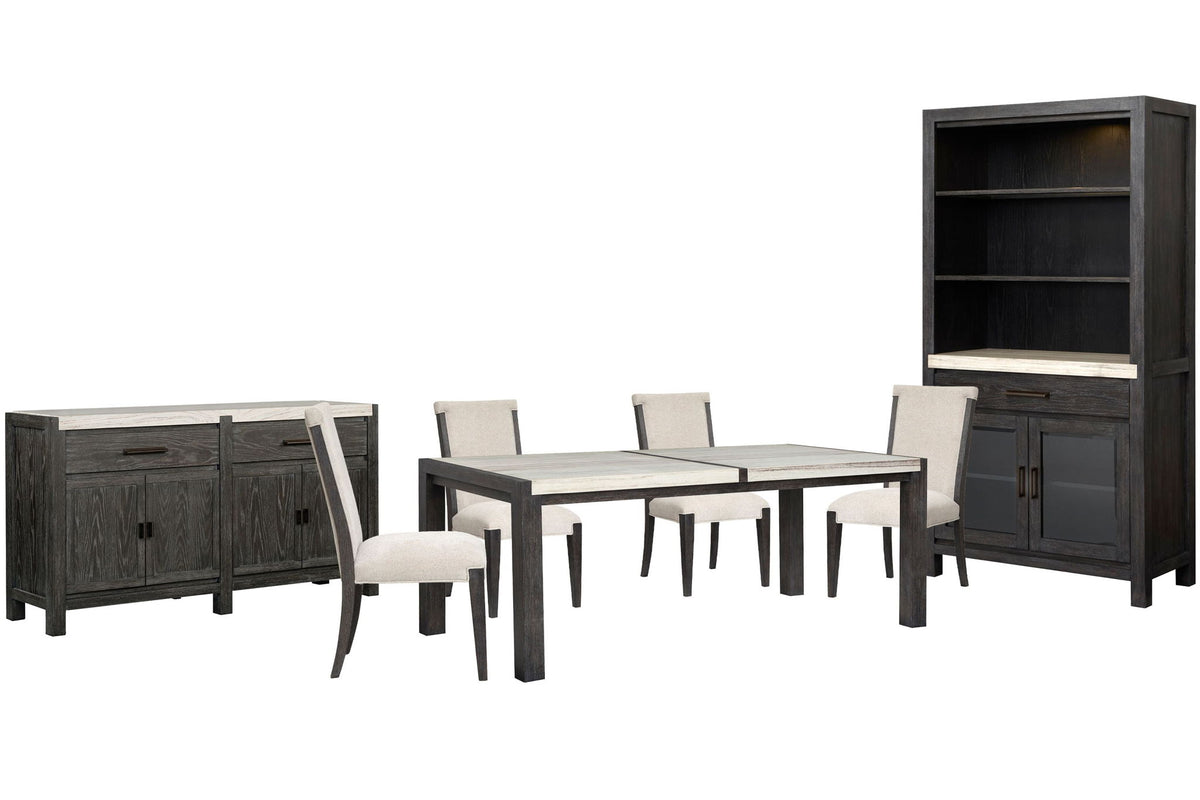 Plum Creek - 7 Piece Rectangular Dining Table Set