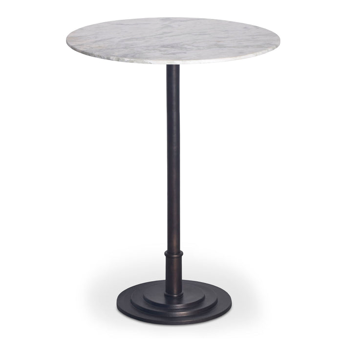 Tori - Outdoor Bar Table - White Marble