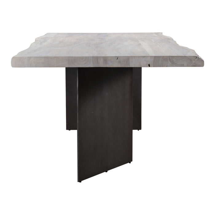 Evans - Solid Acacia Dining Table - White