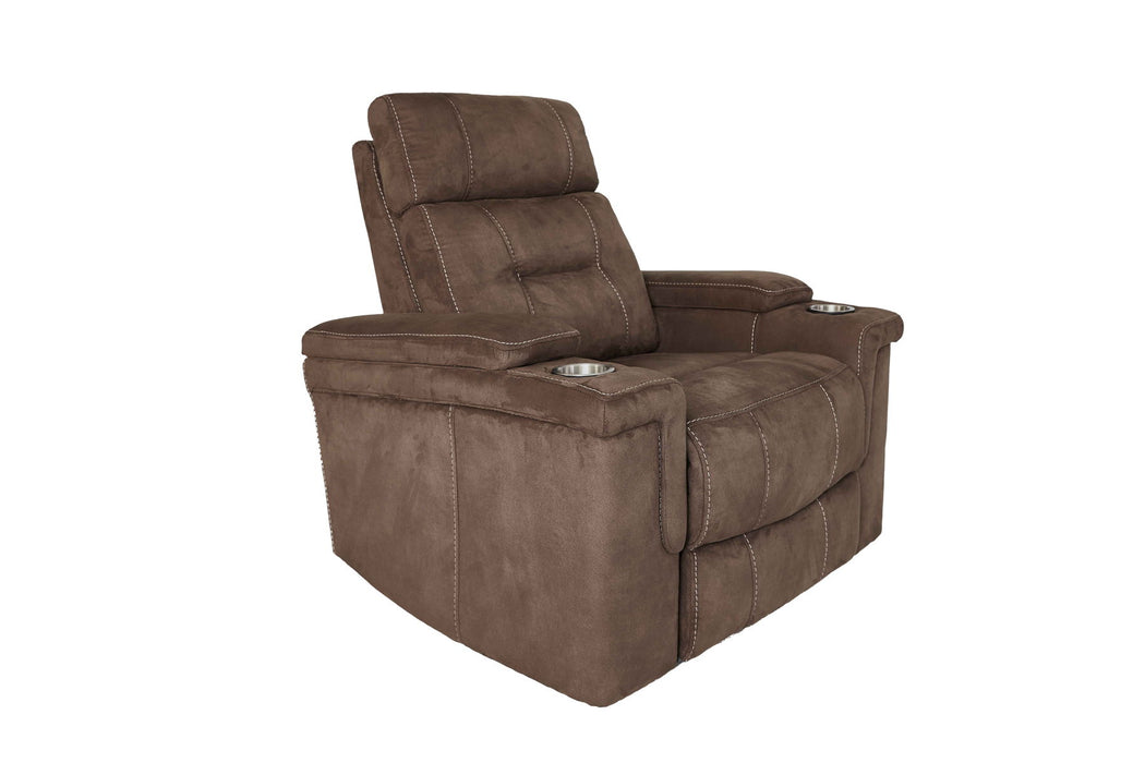 Diesel Power - Power Recliner - Cobra Brown