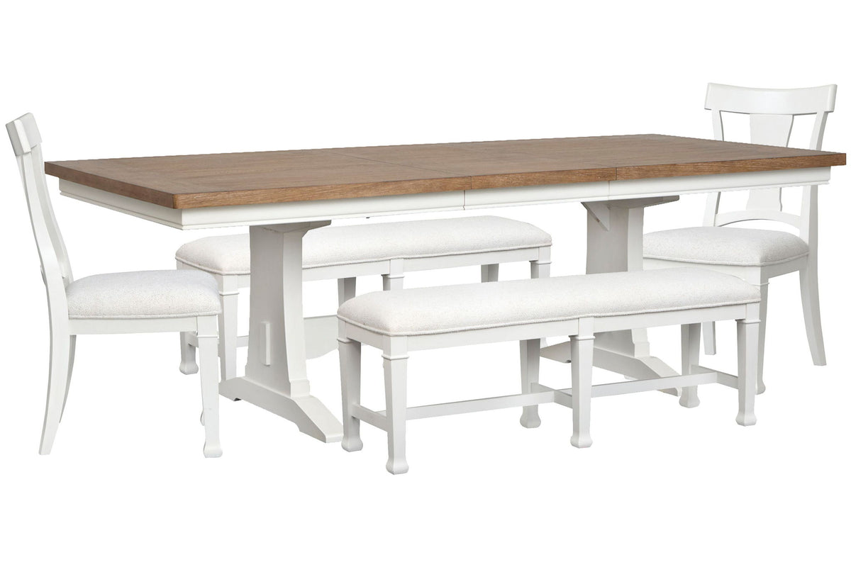 Kingston - Extendable Rectangular Dining Table Set