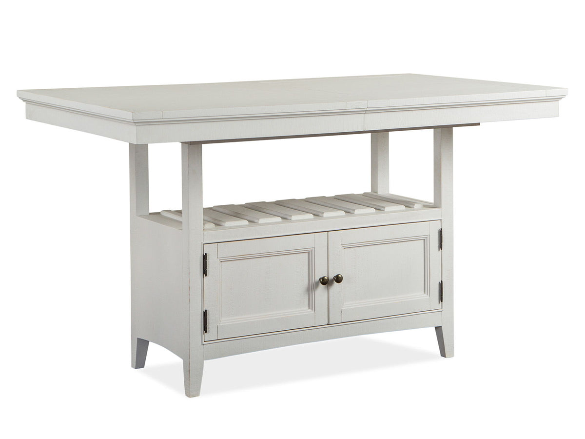 Heron Cove - Extendable Counter Height Dining Table Set