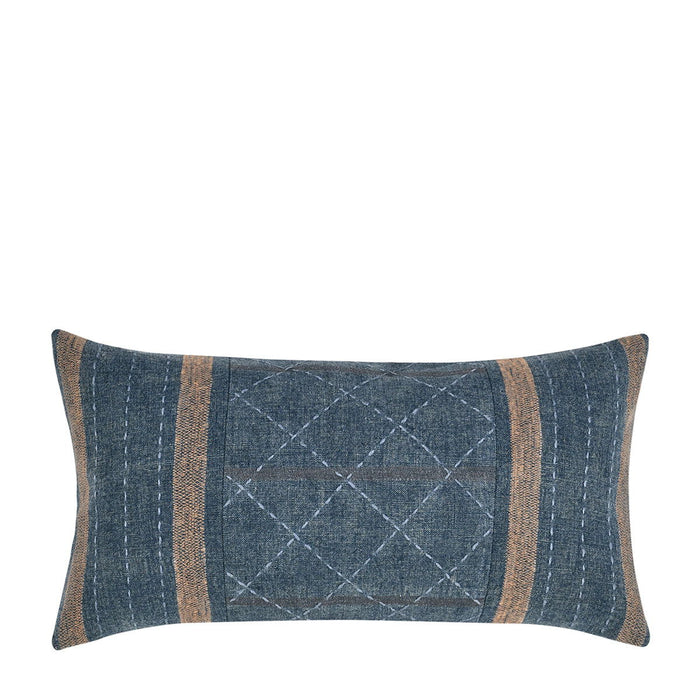 Timeless - 14" x 26" TL Origin Pillow - Denim Blue