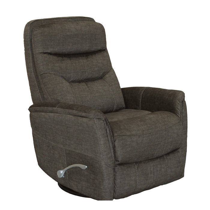 Gemini - Manual Swivel Glider Recliner - Titanium