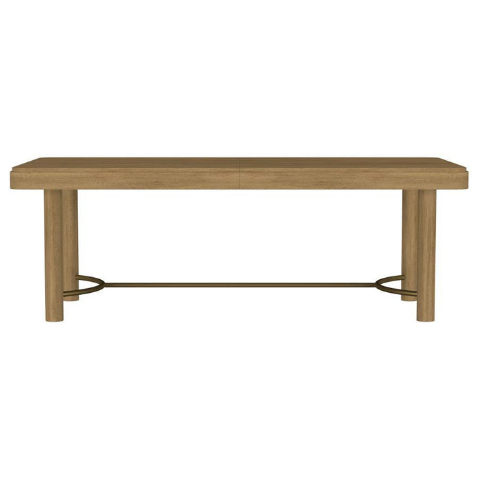 Arini - 104" Extension Leaf Dining Table - Sand Wash