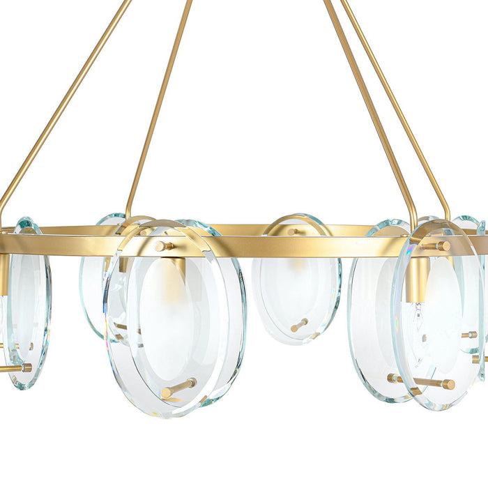 Gina - Chandelier - Gold