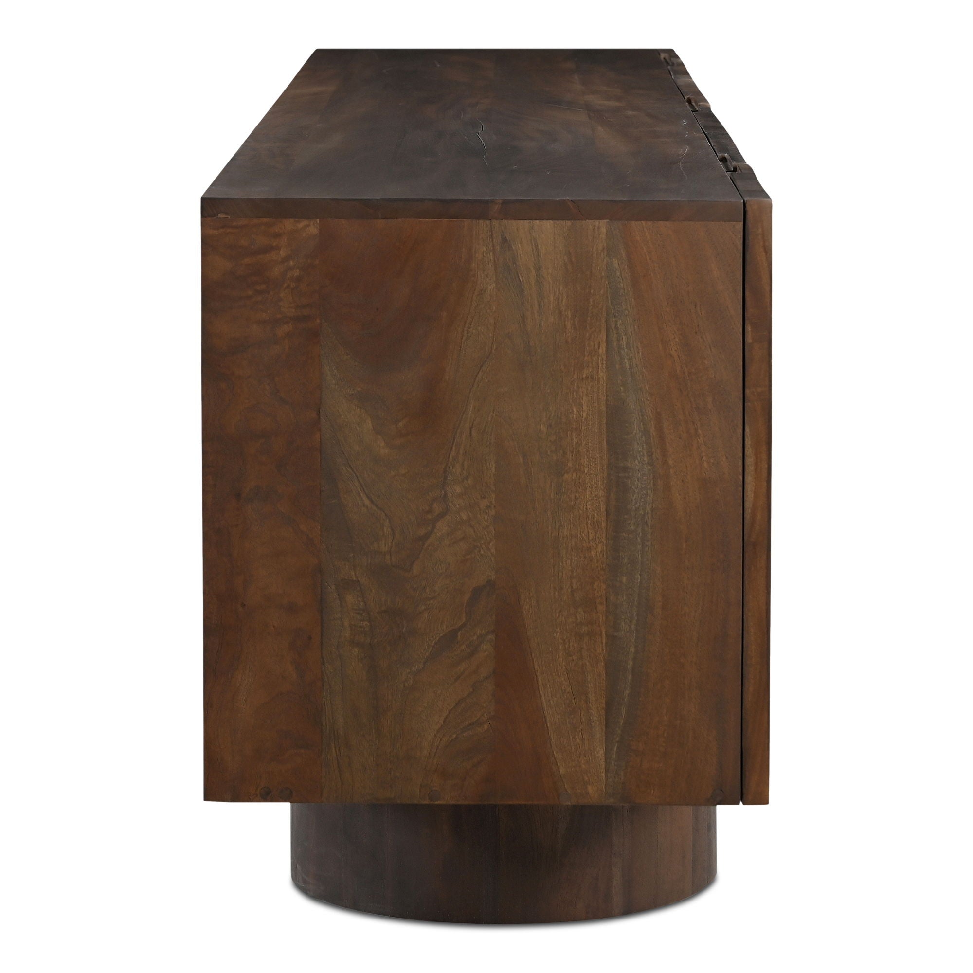 Hadley - Media Unit - Warm Brown