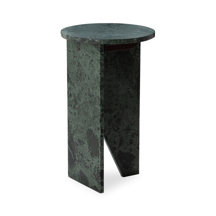 Briley - Marble Round Accent Table