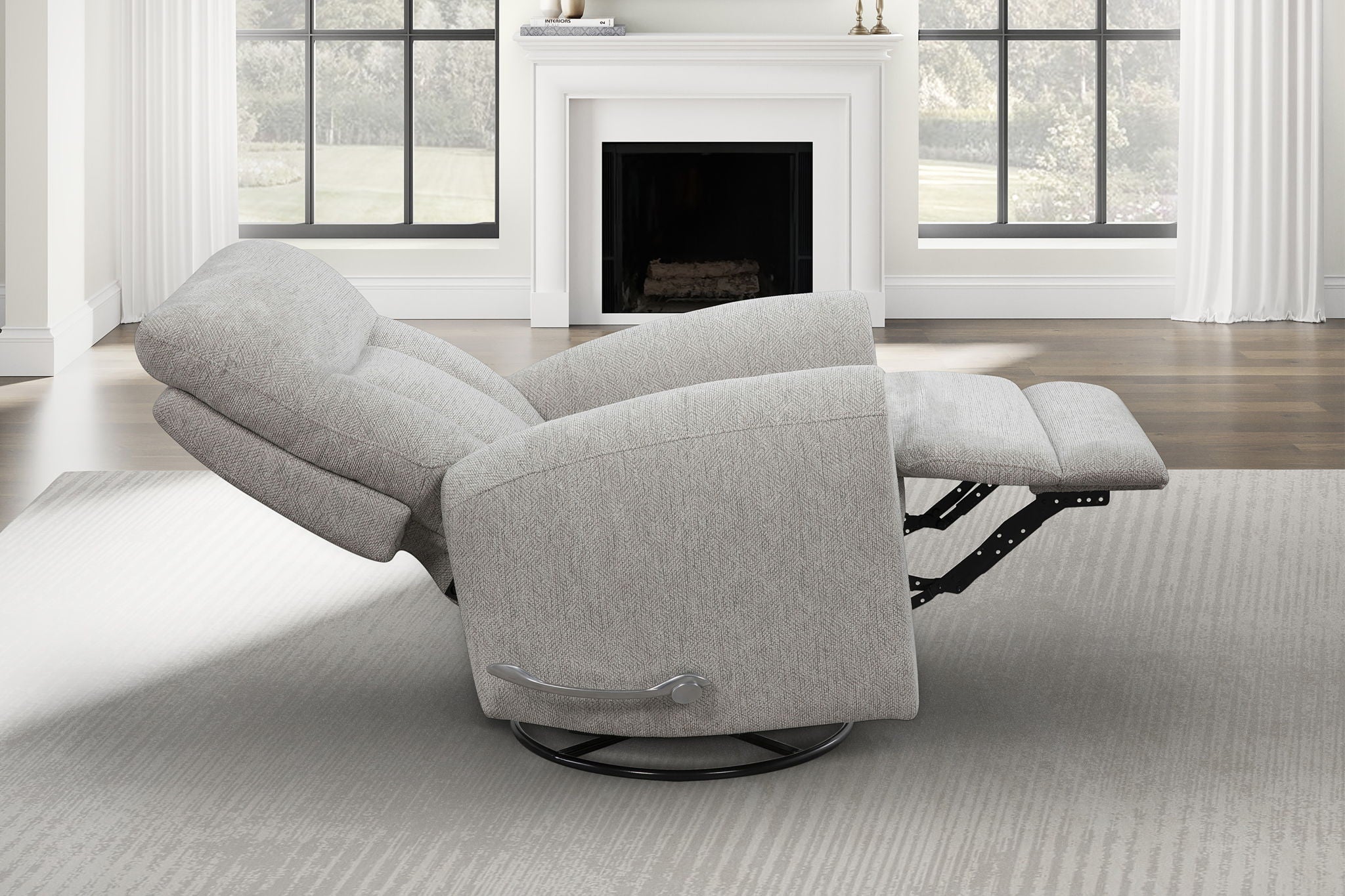Natalia - Manual Swivel Glider Recliner (Set of 2)