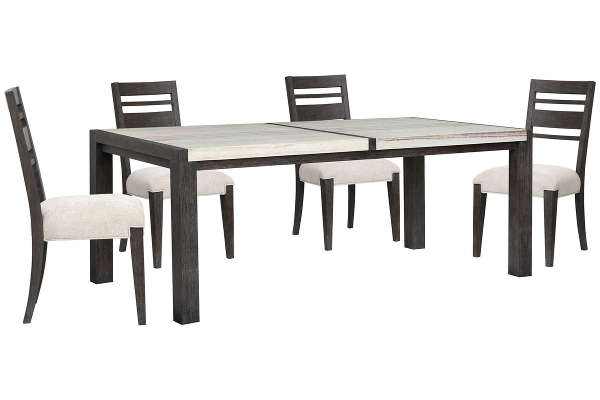 Plum Creek - 5 Piece Rectangular Dining Table Set