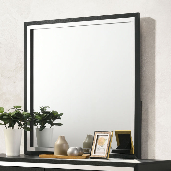 Lucia - Dresser Mirror - Black