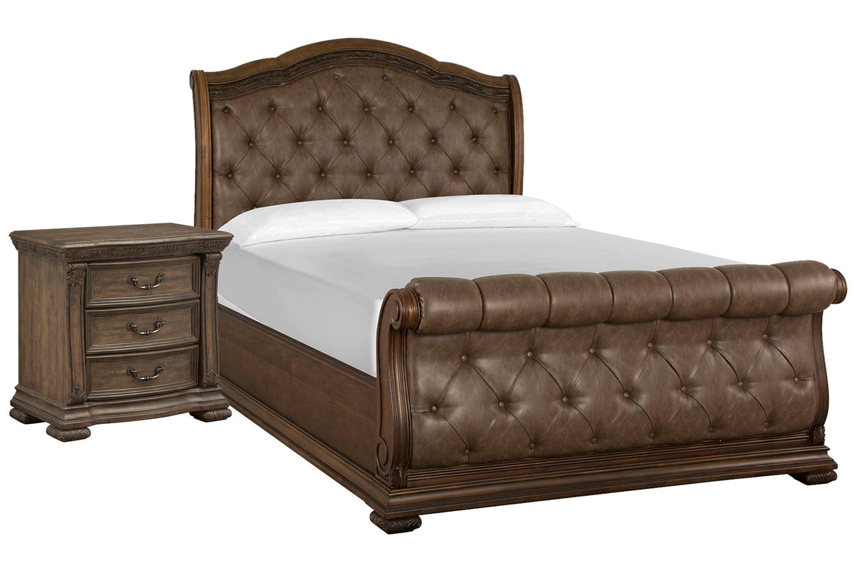 Durango - Upholstered Sleigh Bedroom Set