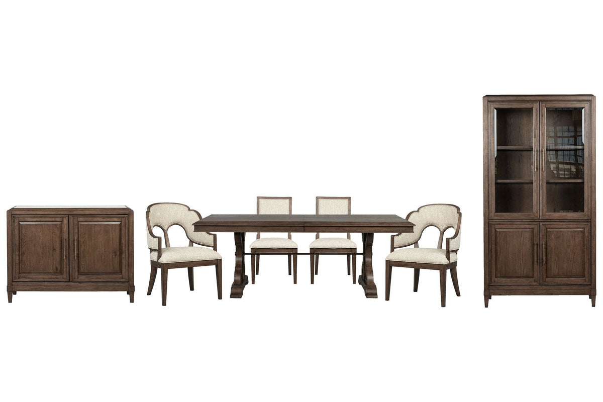 Jubilee - Extendable Trestle Dining Table Set