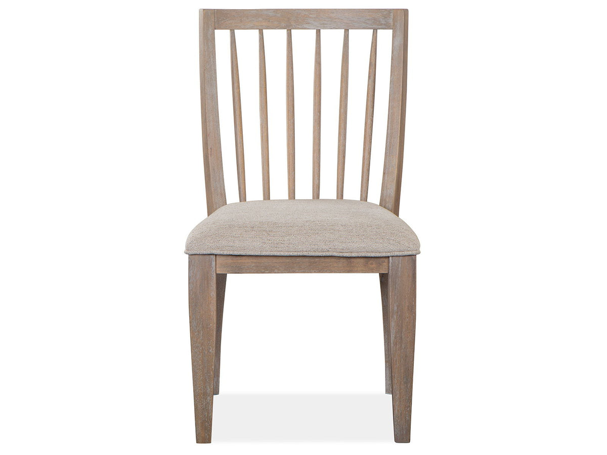 Ainsley - Dining Side Chair With Upholstered Seat (Set of 2) - Cerused Khaki