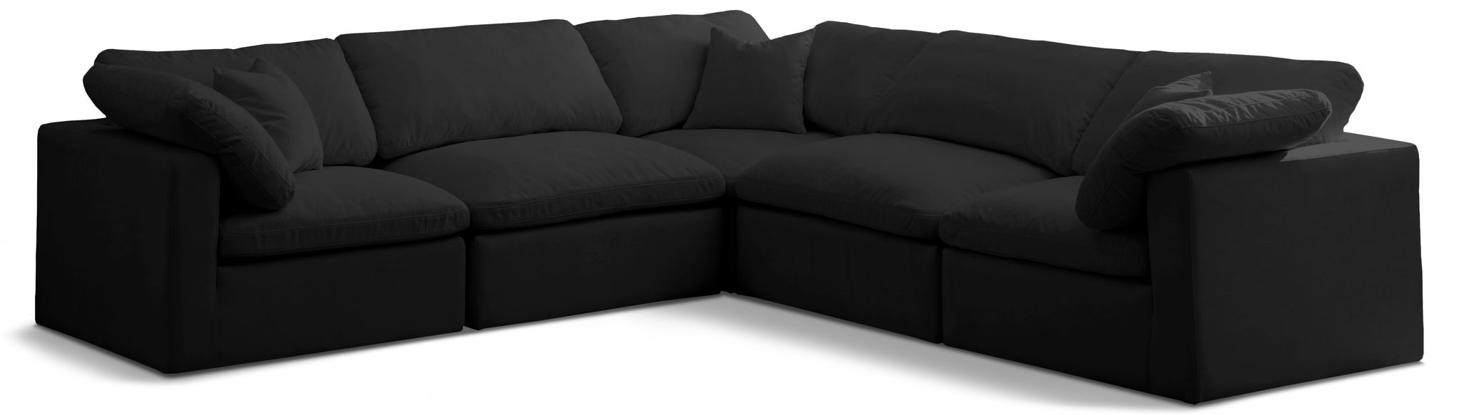 Plush - 5 Piece Modular Sectional