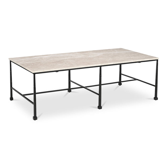 River - Coffee Table - Botticino Beige