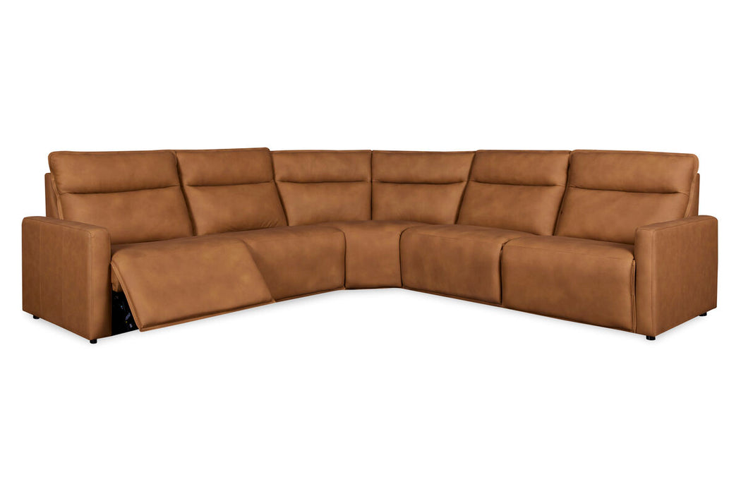 Adell Leather Sectional