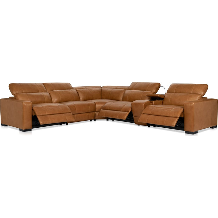 Payton Saddle Power Motion Sectional