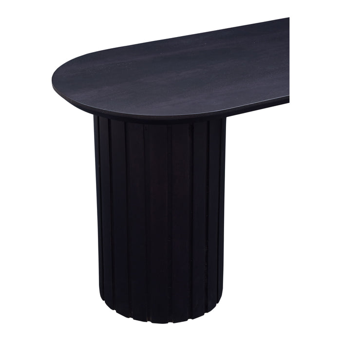 Povera - Wood Dining Bench - Black