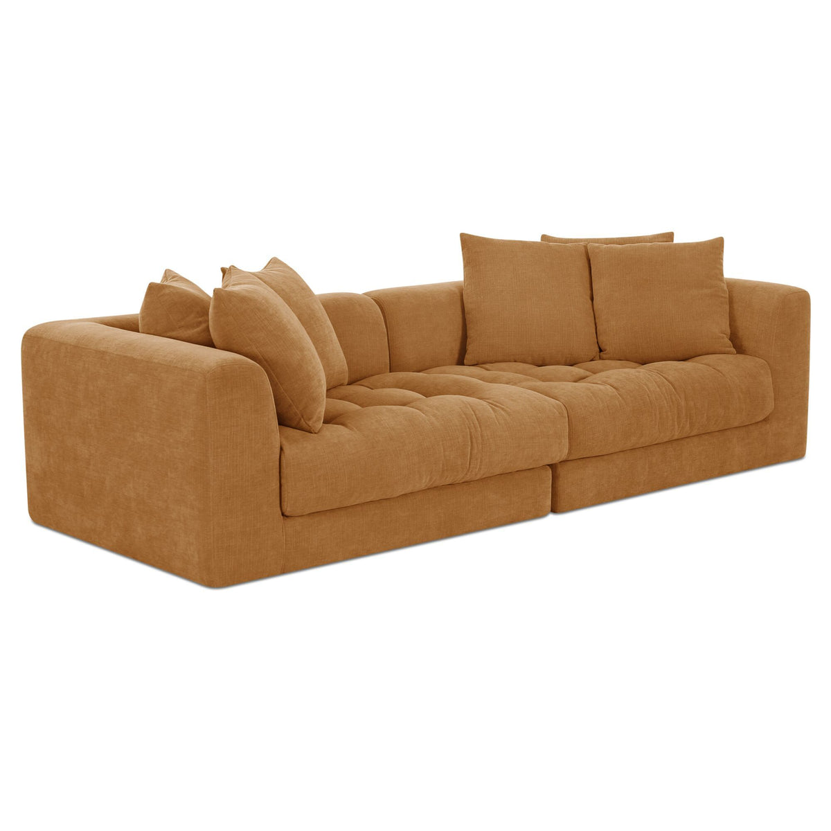 Davie - Modular Sofa - Golden Yellow