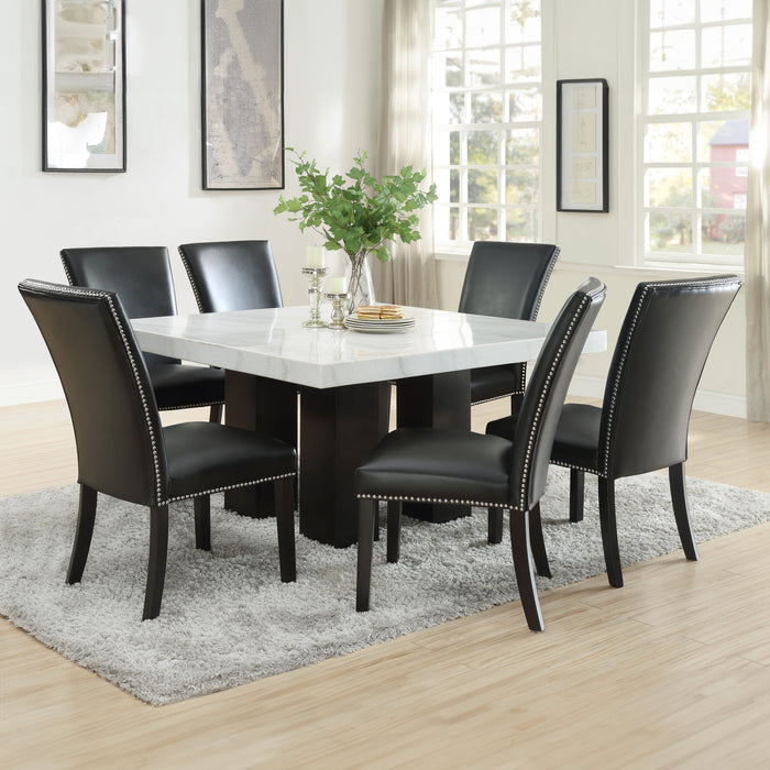 Camila - Square Dining Set - White Top