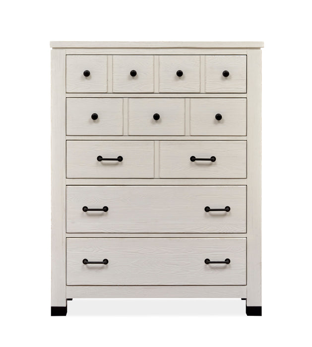 Harper Springs - Drawer Chest - Silo White