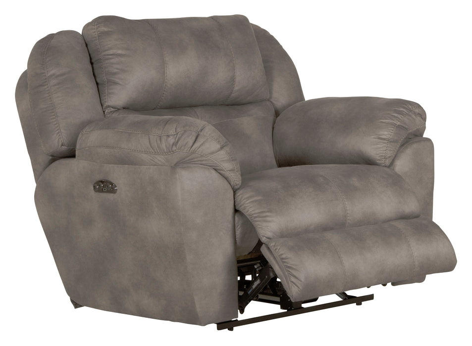 Ferrington - Power Lay Flat Recliner with Power Adjustable Headrest