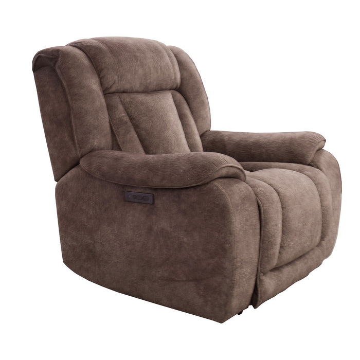 Titus - Power Recliner - Hudson Brown