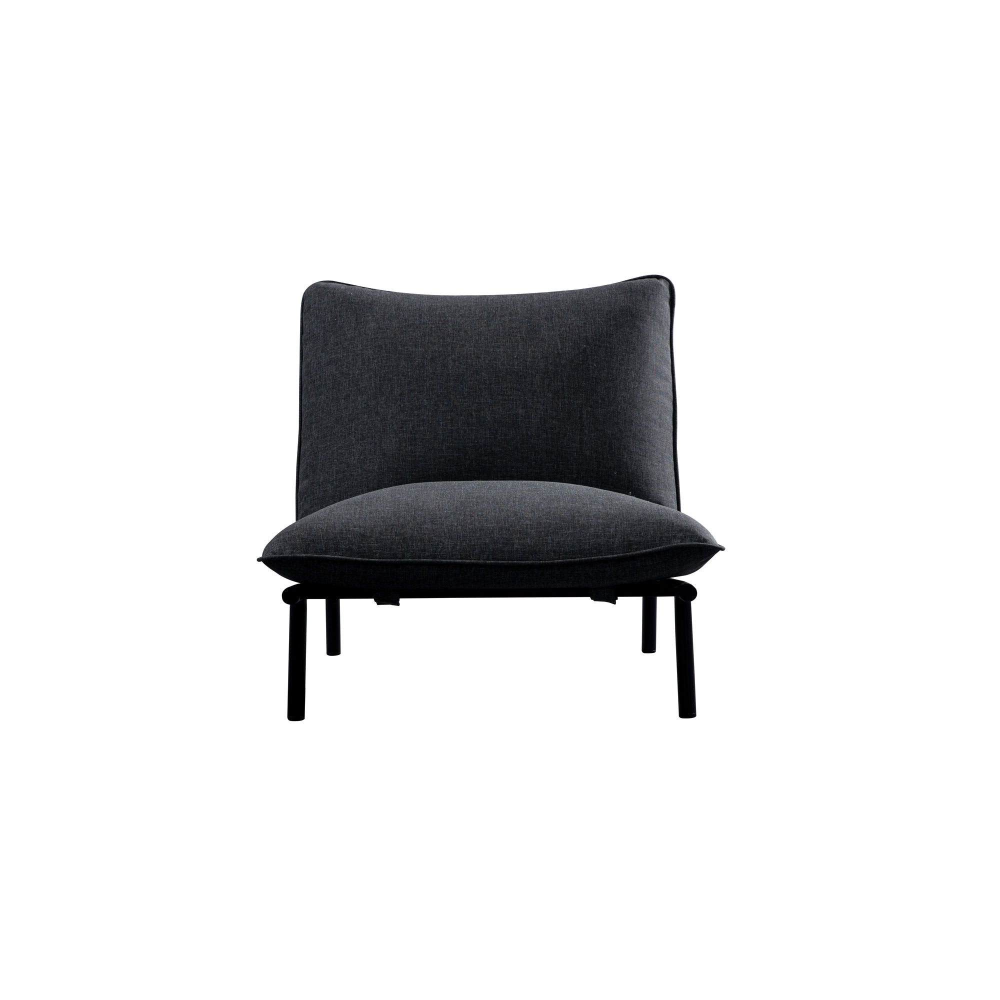 Morgan - Outdoor Accent Chair - Charcoal